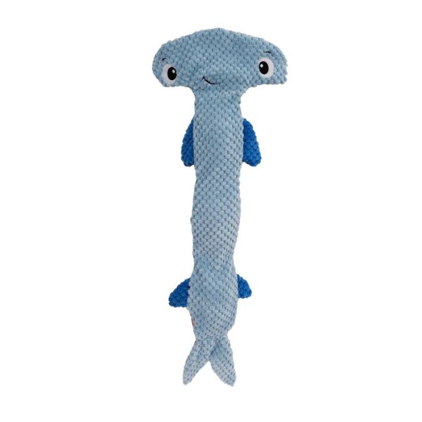 Pupstages Stuffing Free Floppy Hammerhead Shark Blue LRG